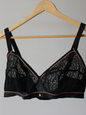 Black Lace Bra Size 36E